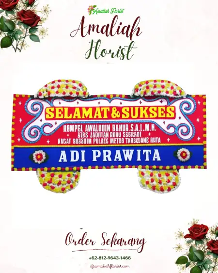 Papan Bunga Ucapan Selamat Siepkosi